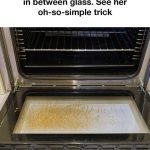A Simple Trick to Clean Your Oven Door Glass: Sparkling Results Without Harsh Chemicals