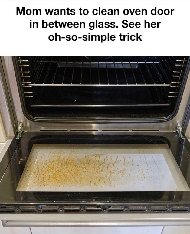 A Simple Trick to Clean Your Oven Door Glass: Sparkling Results Without Harsh Chemicals