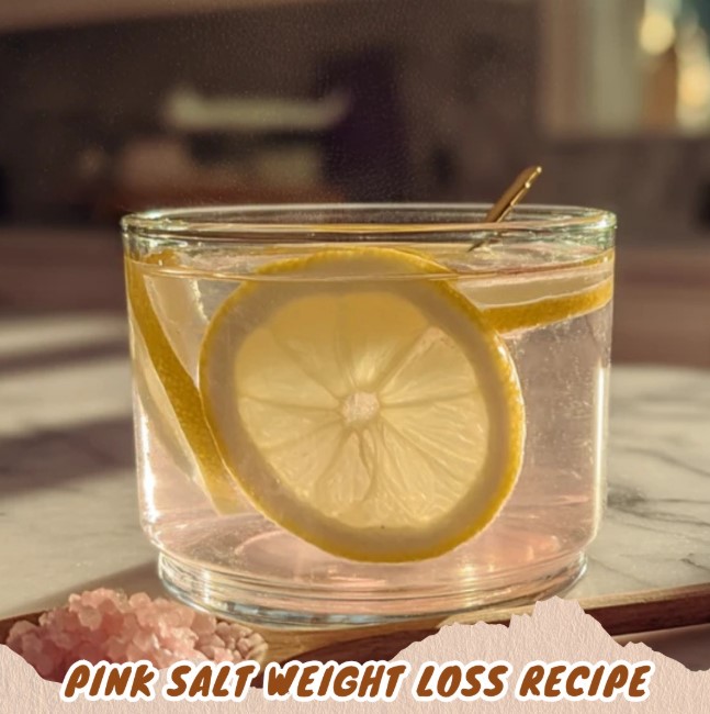 Pink Salt Weight Loss Recipe: A Simple Morning Drink for Wellness Support