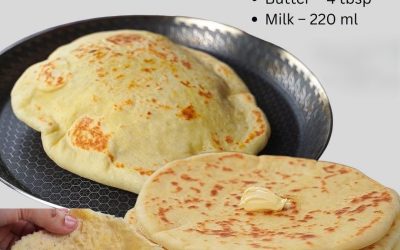 Easy Butter Naan Recipe | Soft & Fluffy Butter Naan