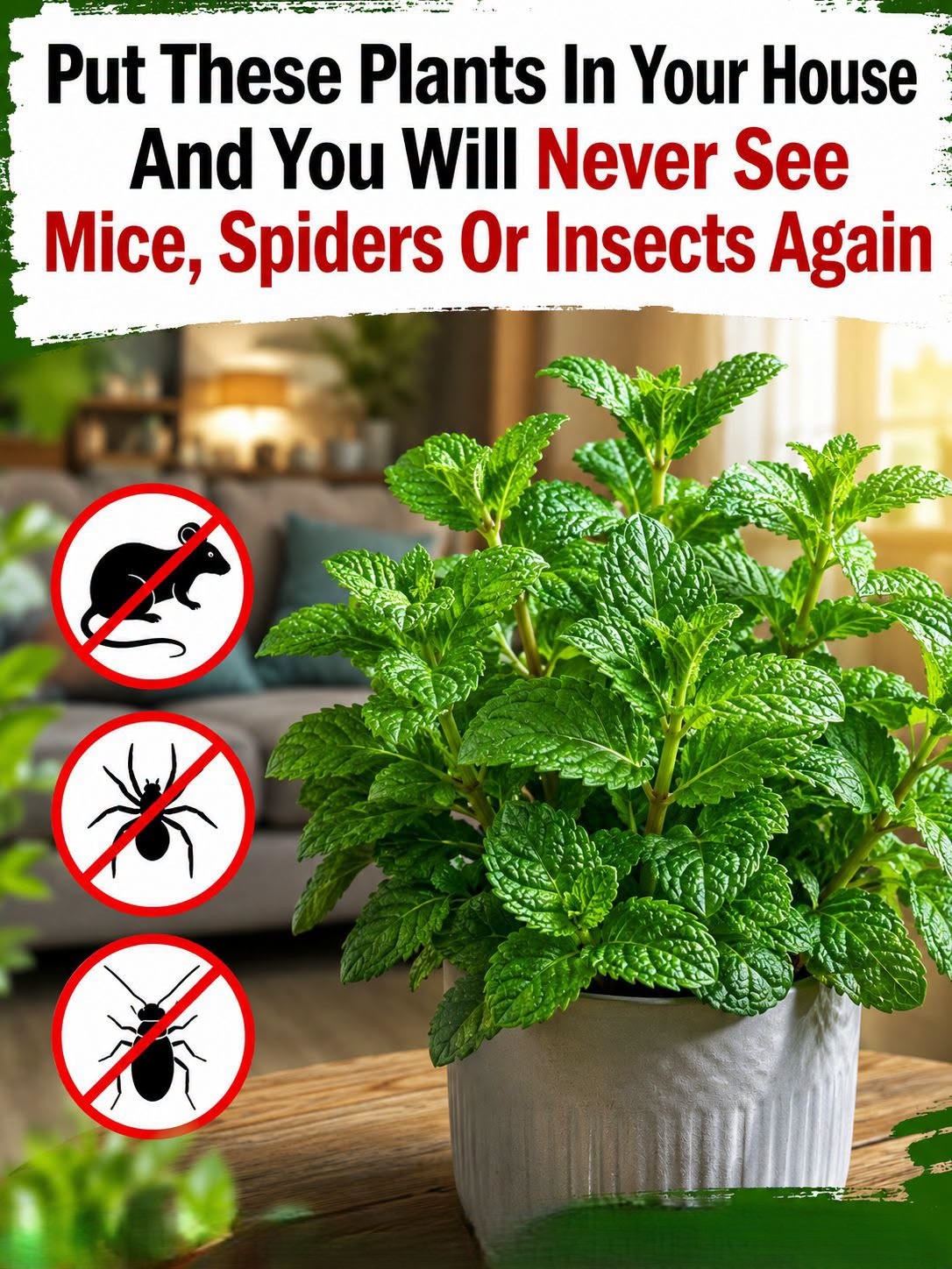 8 Plants that Help Repel Mice, Spiders & Other Insects